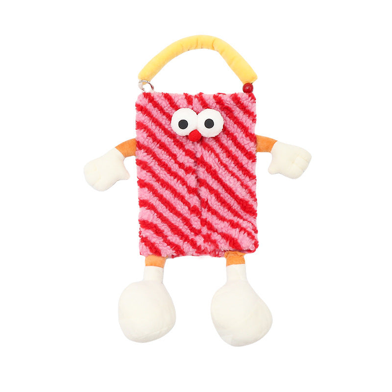 Cartoon Monster Hanging Car Tissue Box