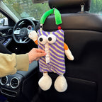 Cartoon Monster Hanging Car Tissue Box