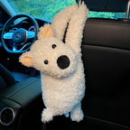 Puppy-Themed Car Tissue Box