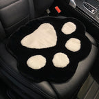 Cute Plush Cat Paw Car Seat Cushion