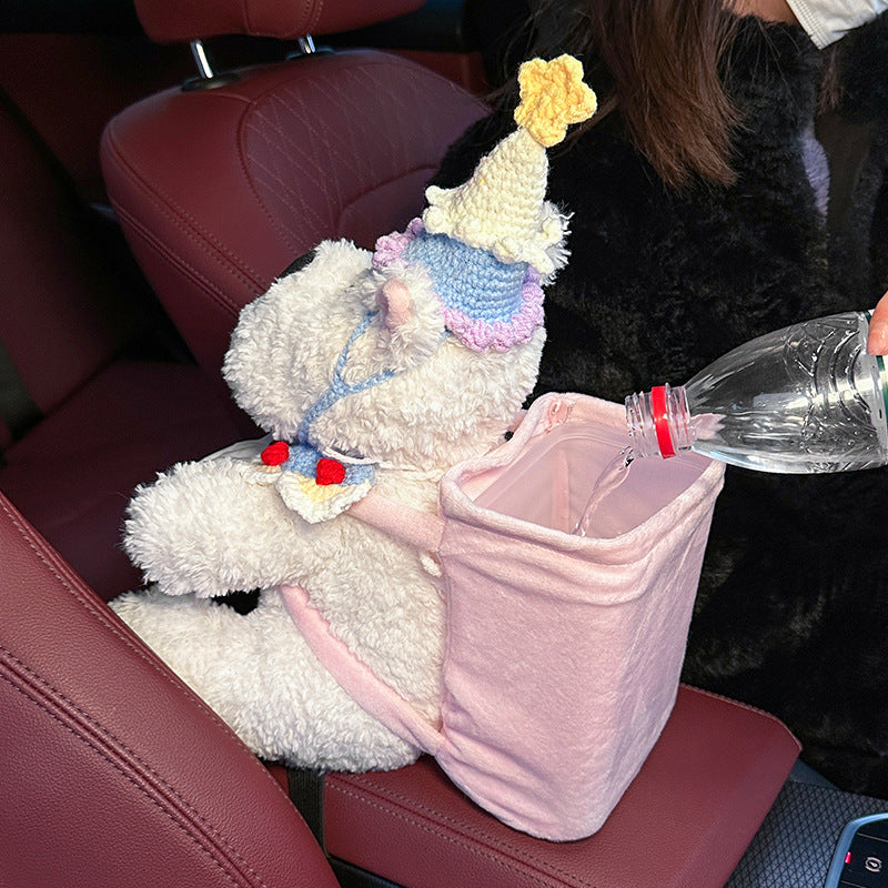 Cute West Highlands Car Storage Bucket