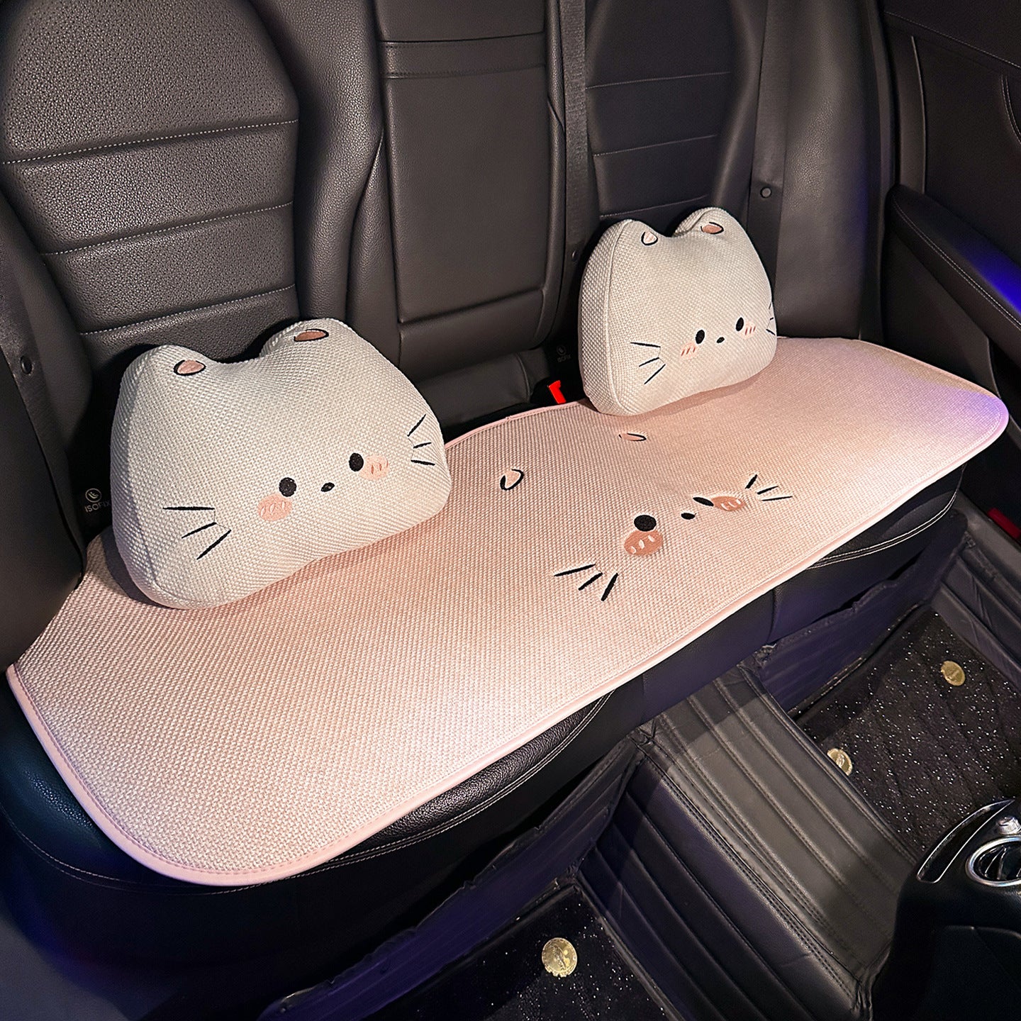 Cartoon Cat Car Seat Covers