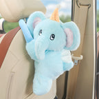Elephant Car Tissue Box Hanging Bag