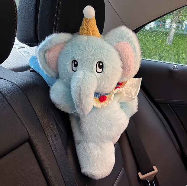 Elephant Car Tissue Box Hanging Bag